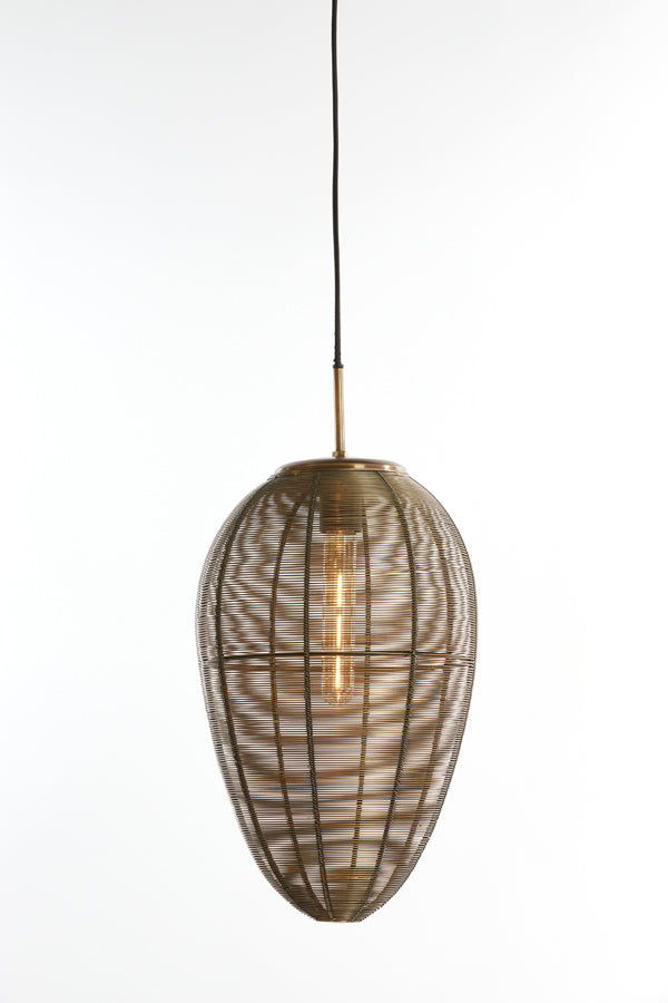 YAELLE suspension bronze antique