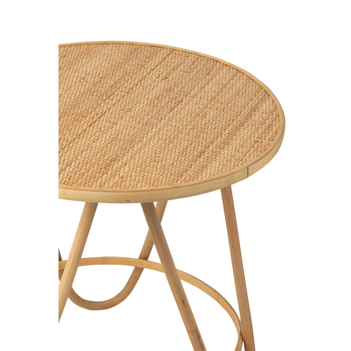 BALIA Table d'appoint  rotin - 60 cm