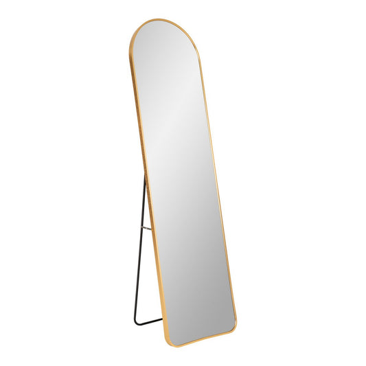 MADRID Miroir aluminium sur pieds - Laiton - 150 cm