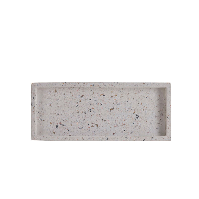 TERRAZZO Plateau décoratif petit ou grand (2 tailles disponibles)