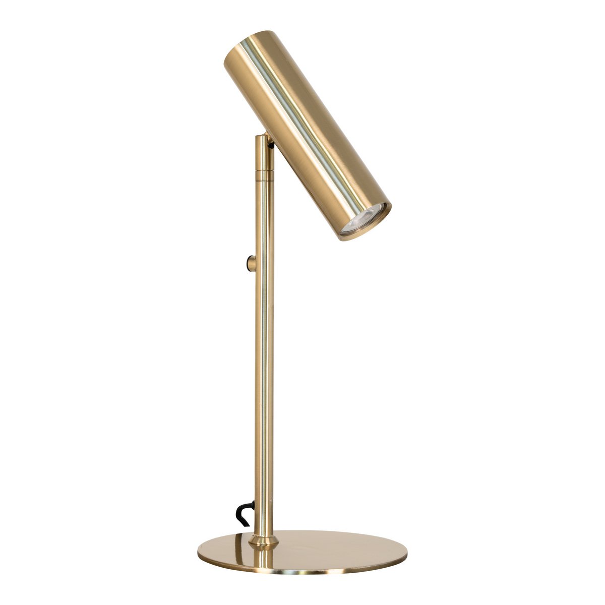 PARIS Lampe de table laiton et acier - Hauteur 47cm