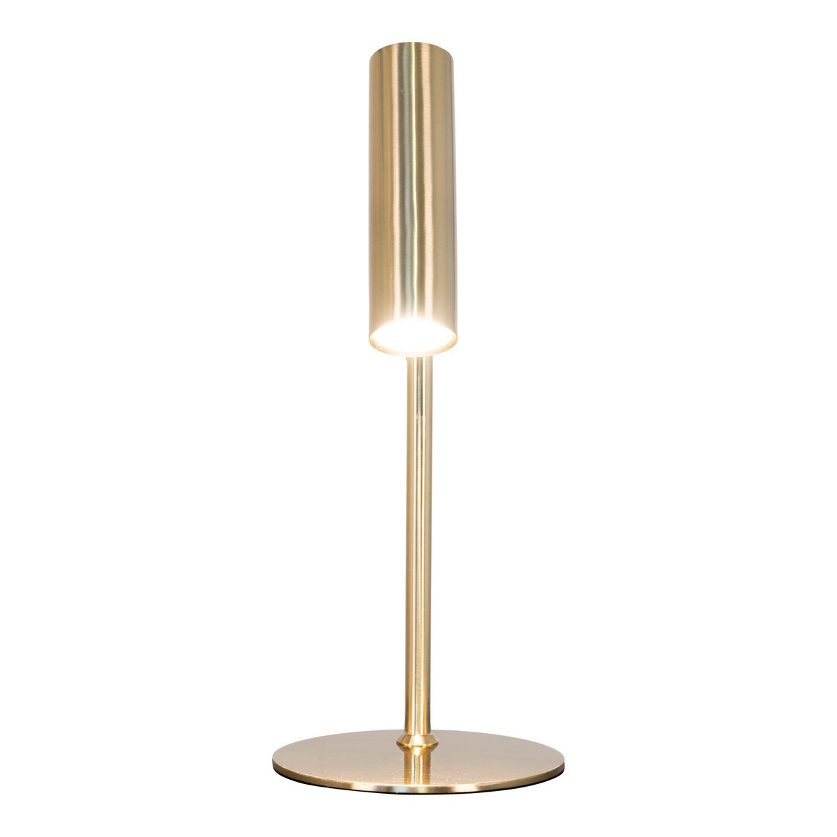 PARIS Lampe de table laiton et acier - Hauteur 47cm