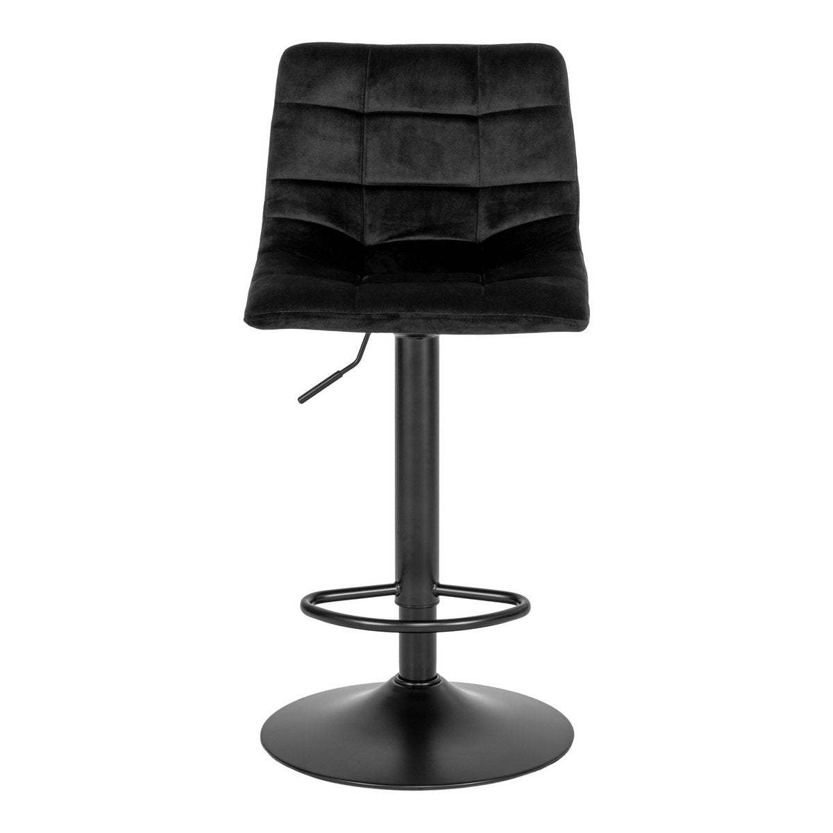 MIDDELFART Chaises de Bar Noir - lot de 2