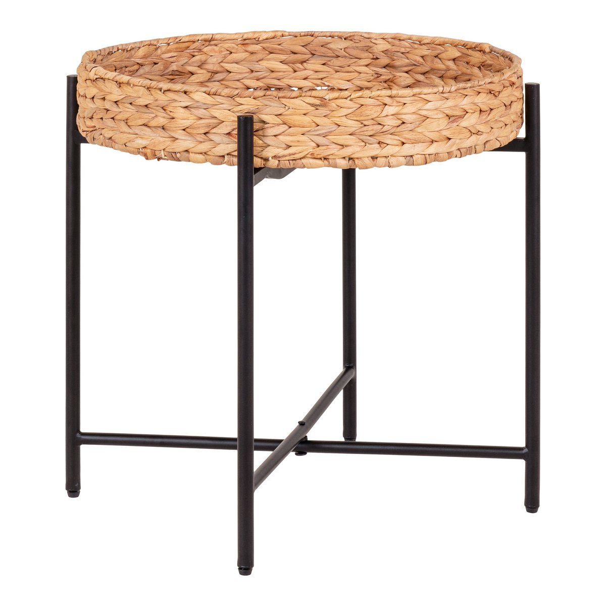 NARO Table d'appoint Naturel- Ø50 cm