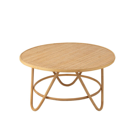 BALIA Table d'appoint rotin - 80 cm