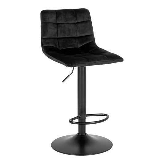 MIDDELFART Chaises de Bar Noir - lot de 2