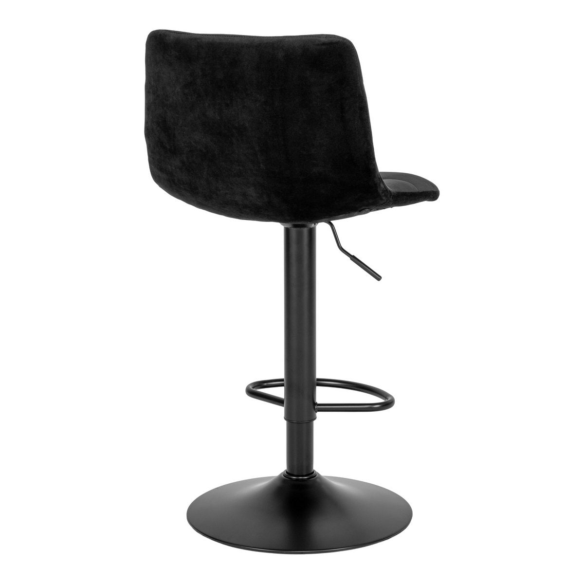 MIDDELFART Chaises de Bar Noir - lot de 2