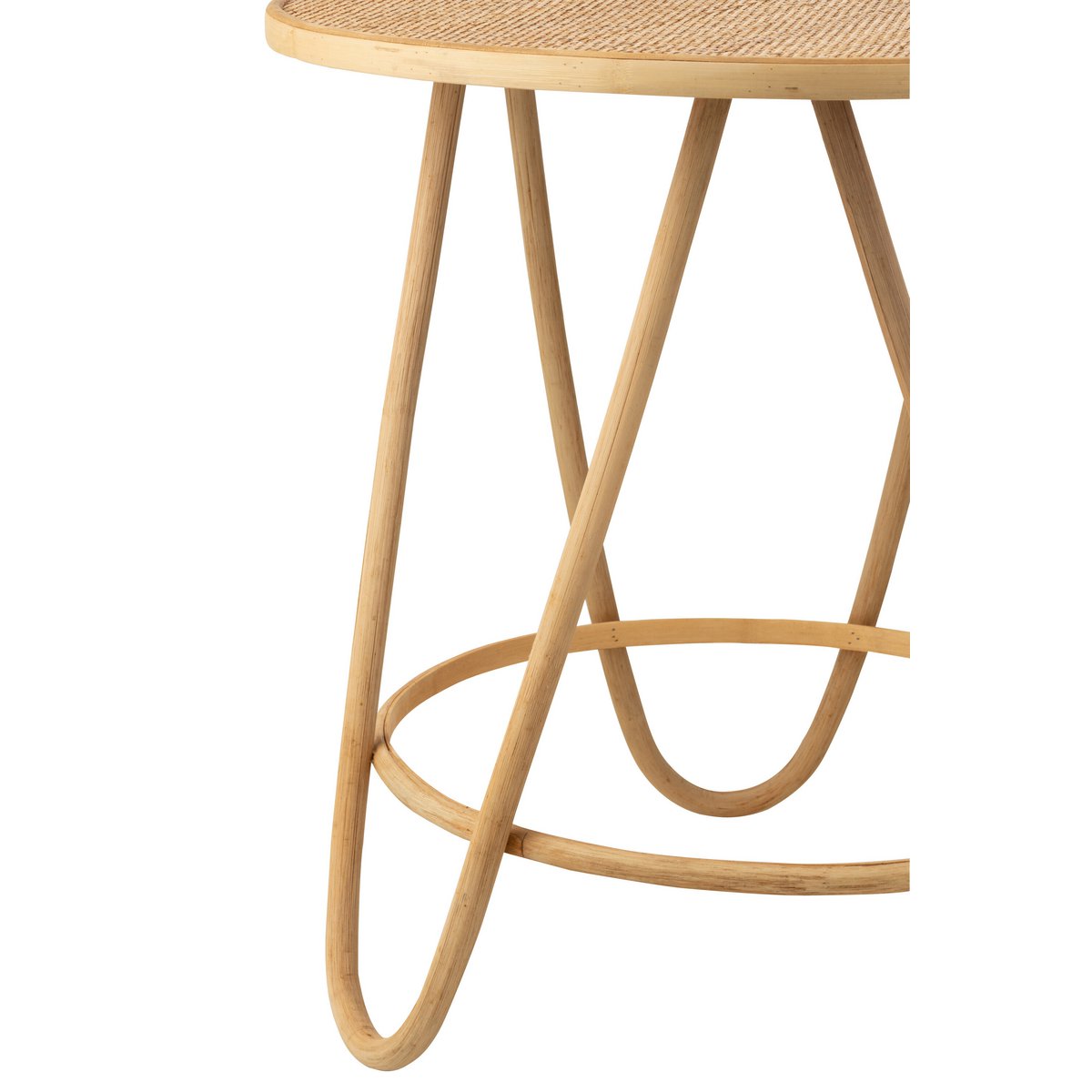 BALIA Table d'appoint  rotin - 60 cm